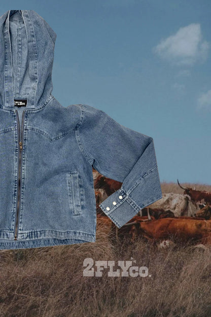 DRY CREEK DENIM *MID WASH JACKET