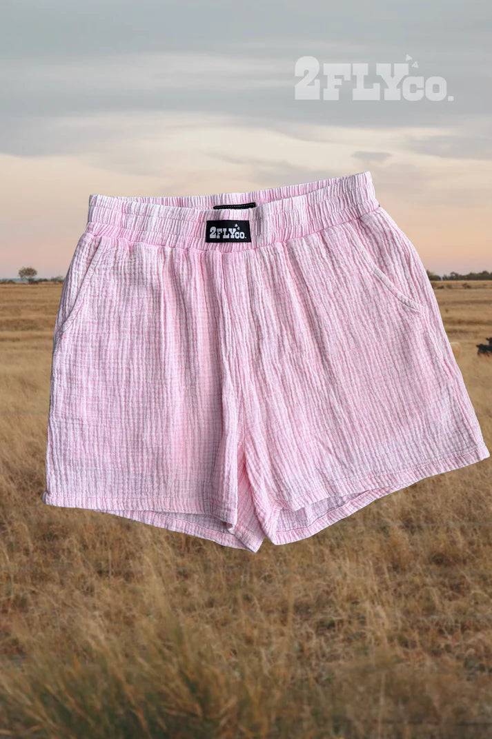 LAZY LOPE SHORTS *pink