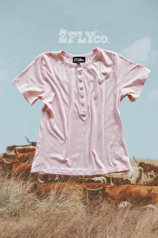 YOAKUM TEE *BLUSH