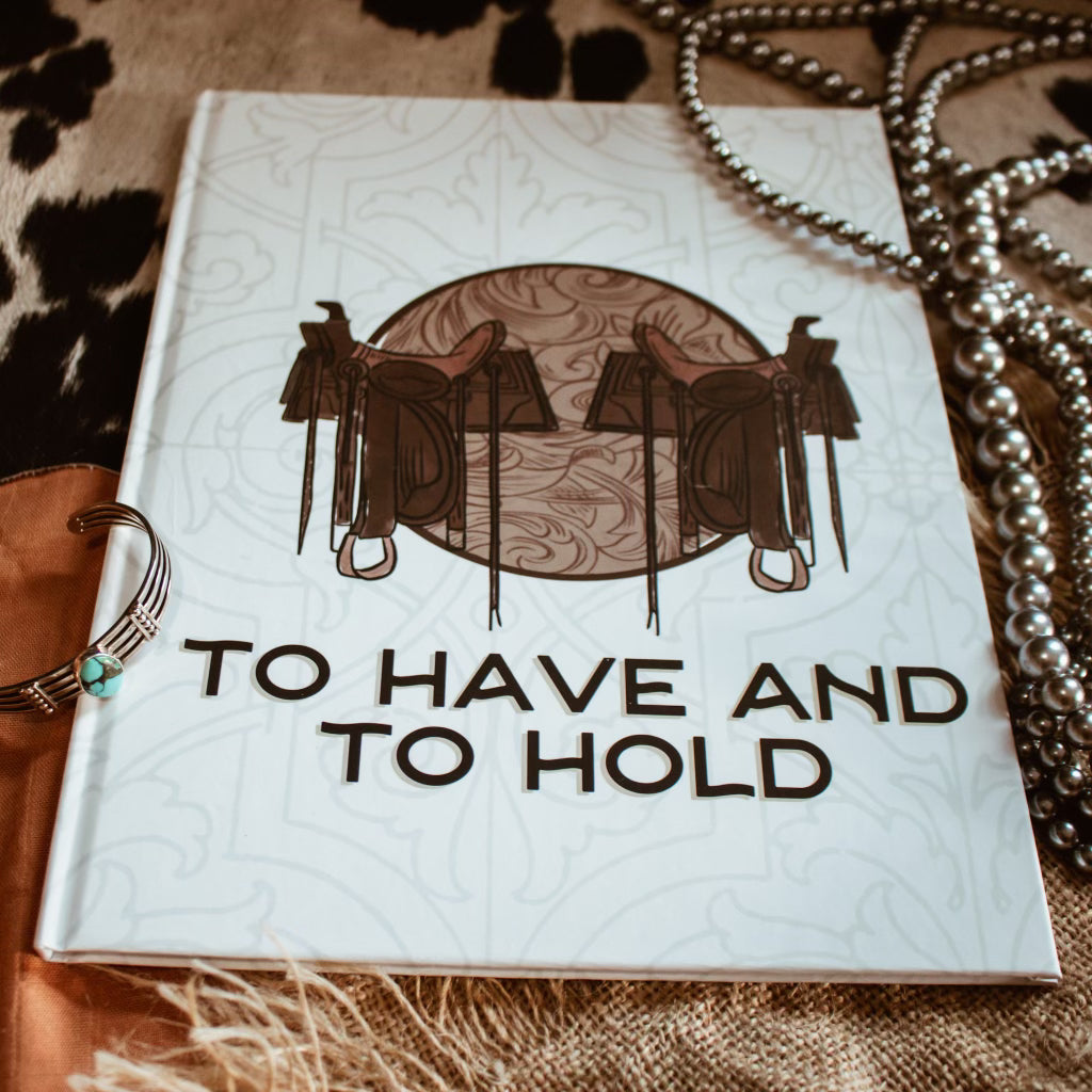 Wedding Book - Saddles Cover