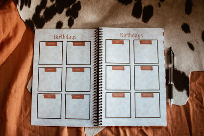 Address Book - Floral