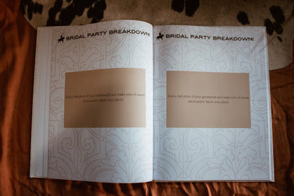 Wedding Book - Saddles Cover