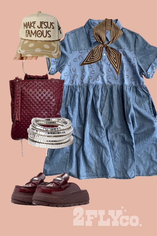 HOT TWO TROT DRESS