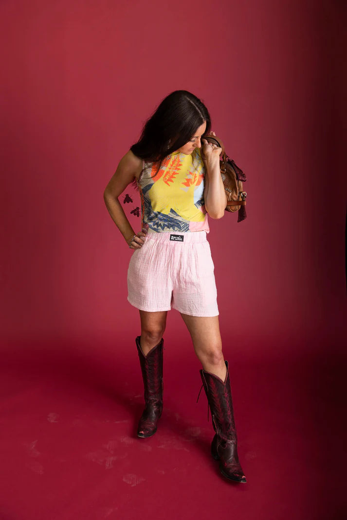 LAZY LOPE SHORTS *pink