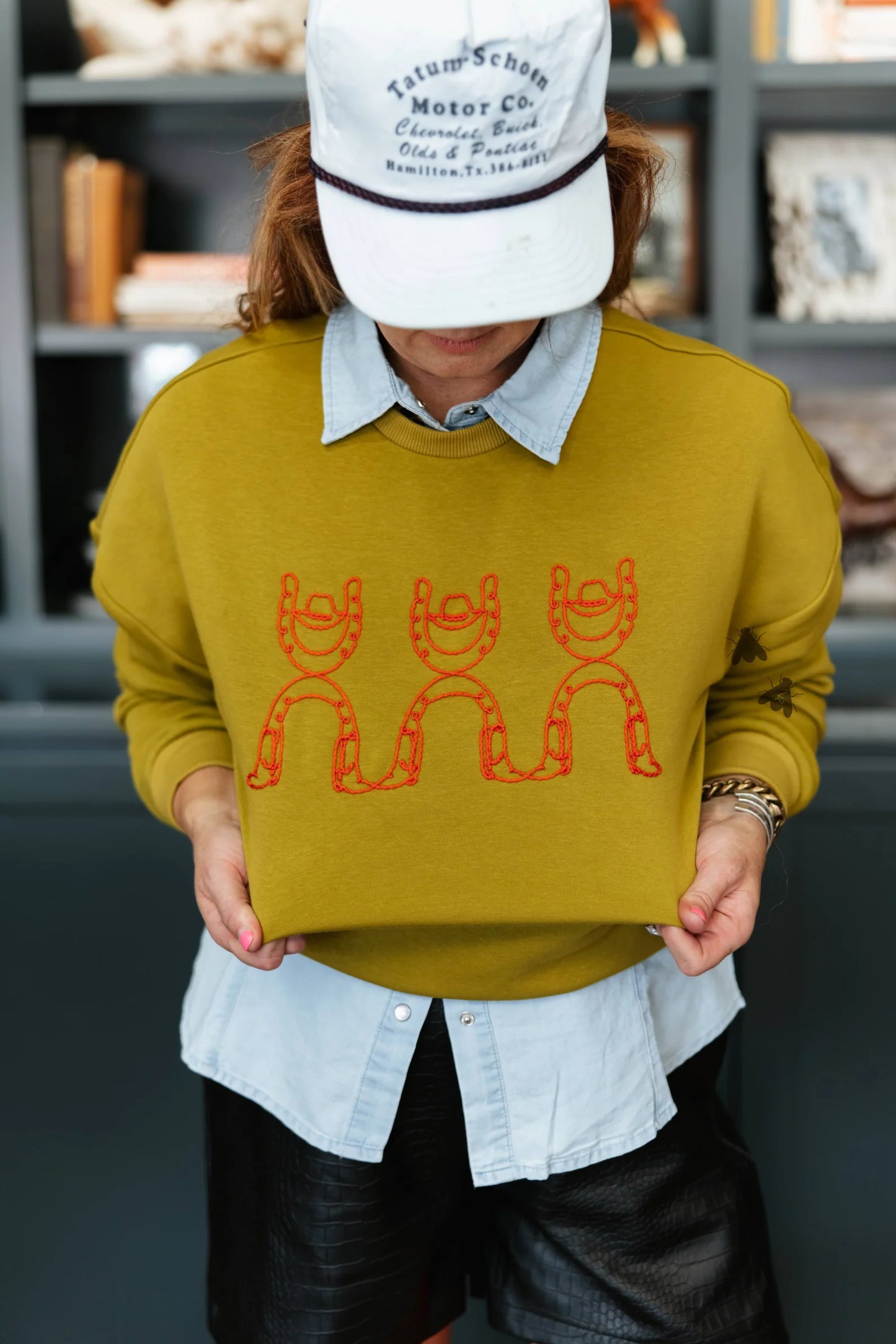 LUCK BE COWBOY PULLOVER