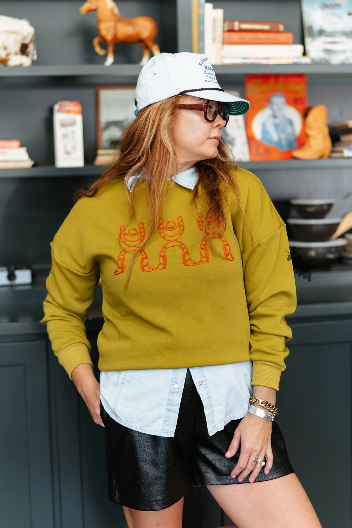 LUCK BE COWBOY PULLOVER
