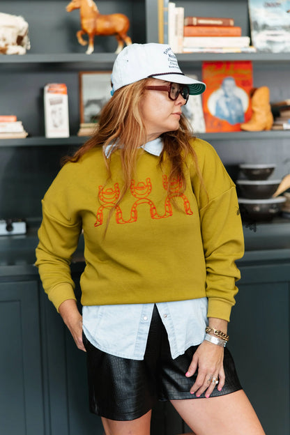 LUCK BE COWBOY PULLOVER
