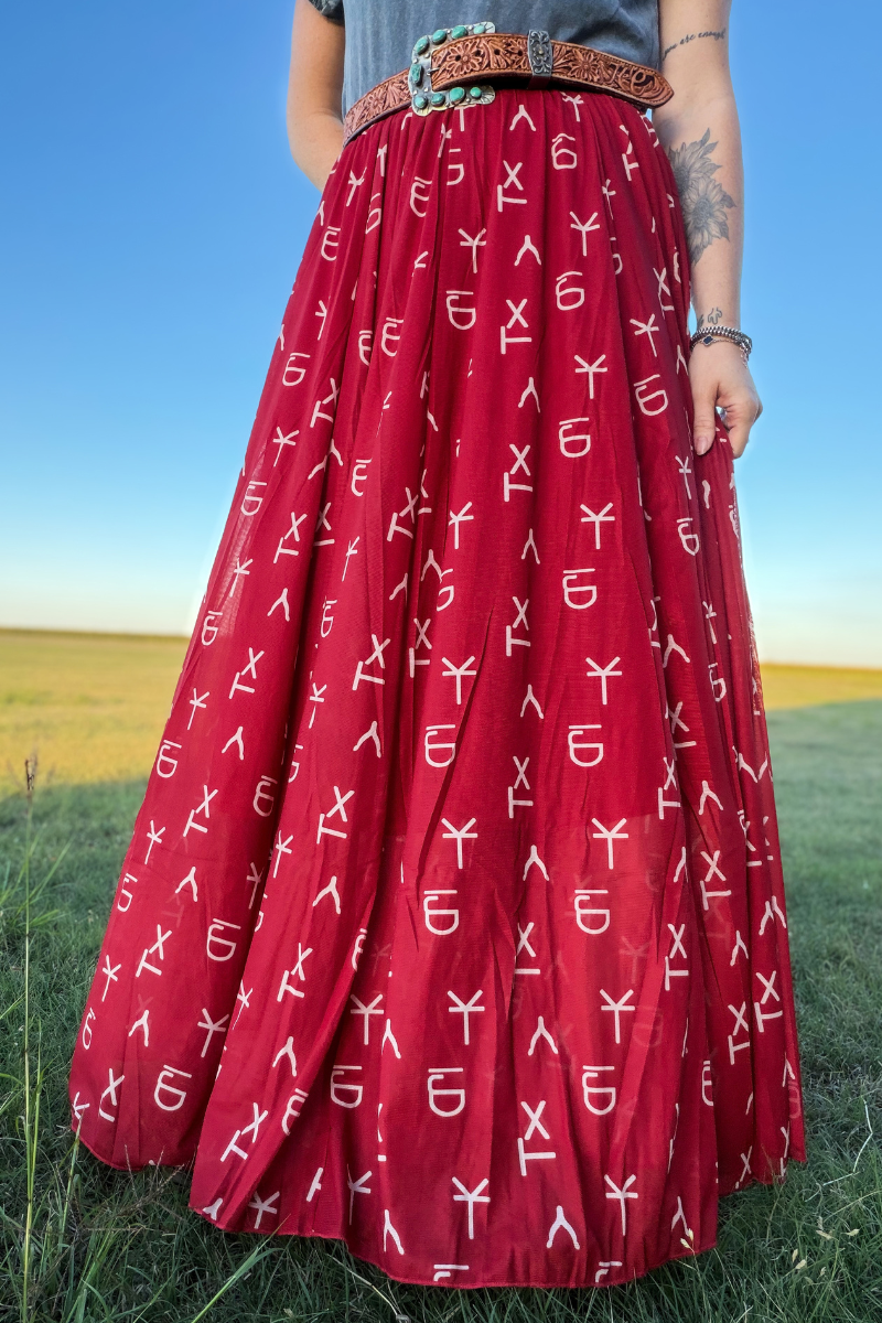 Red Dirt Brand Maxi Skirt