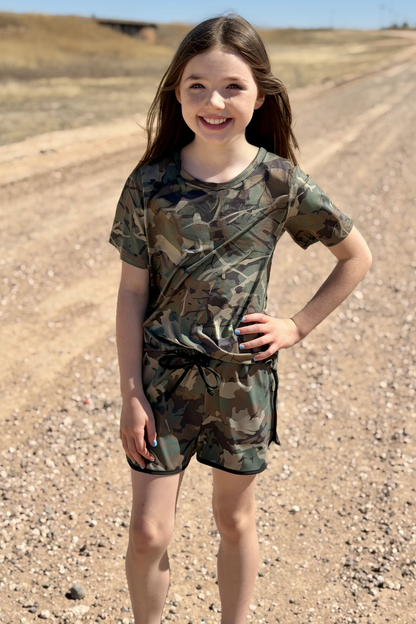 Mini Camo Kreek Shorts
