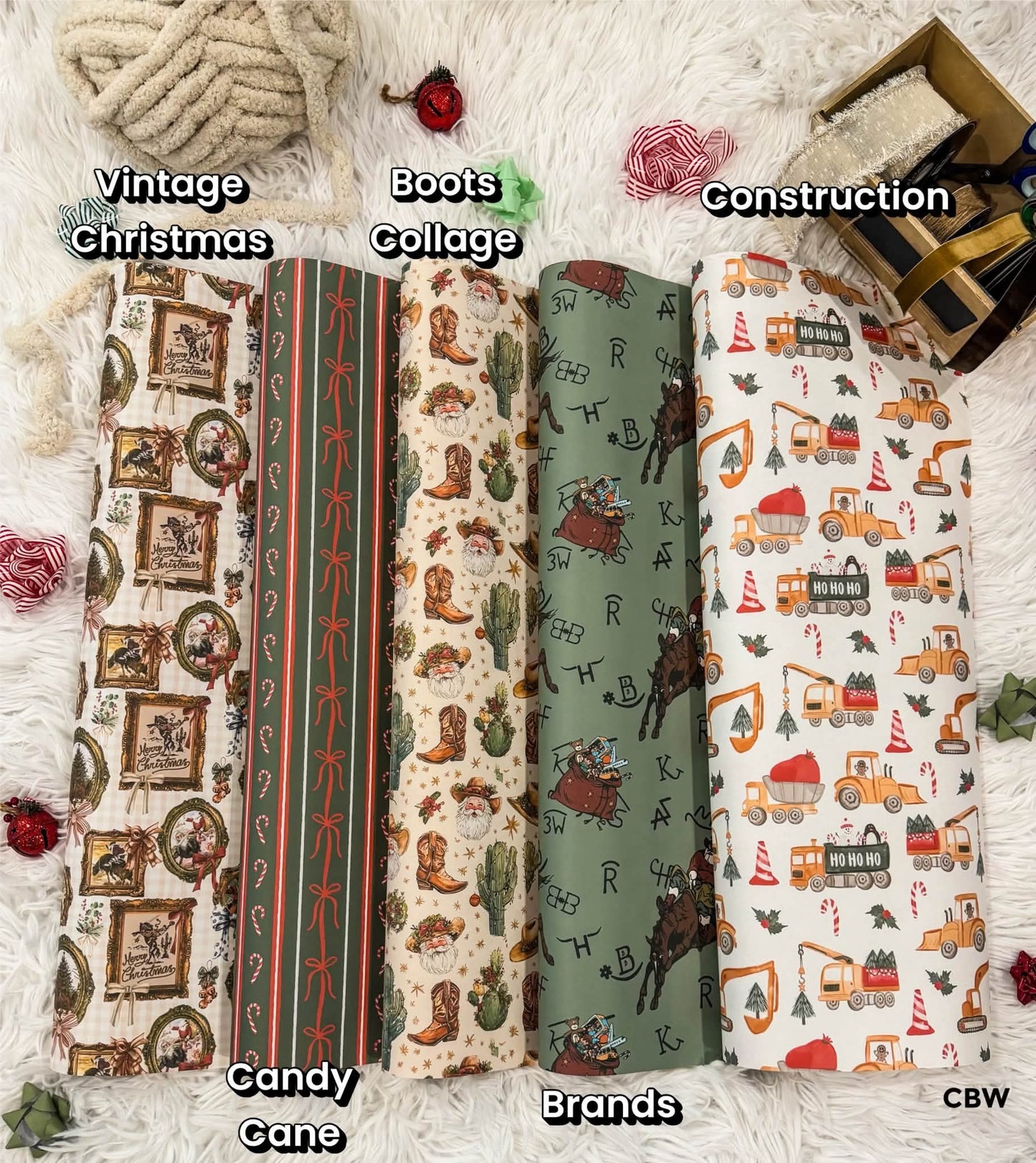 Brazen Christmas Wrapping Paper (pre order!)