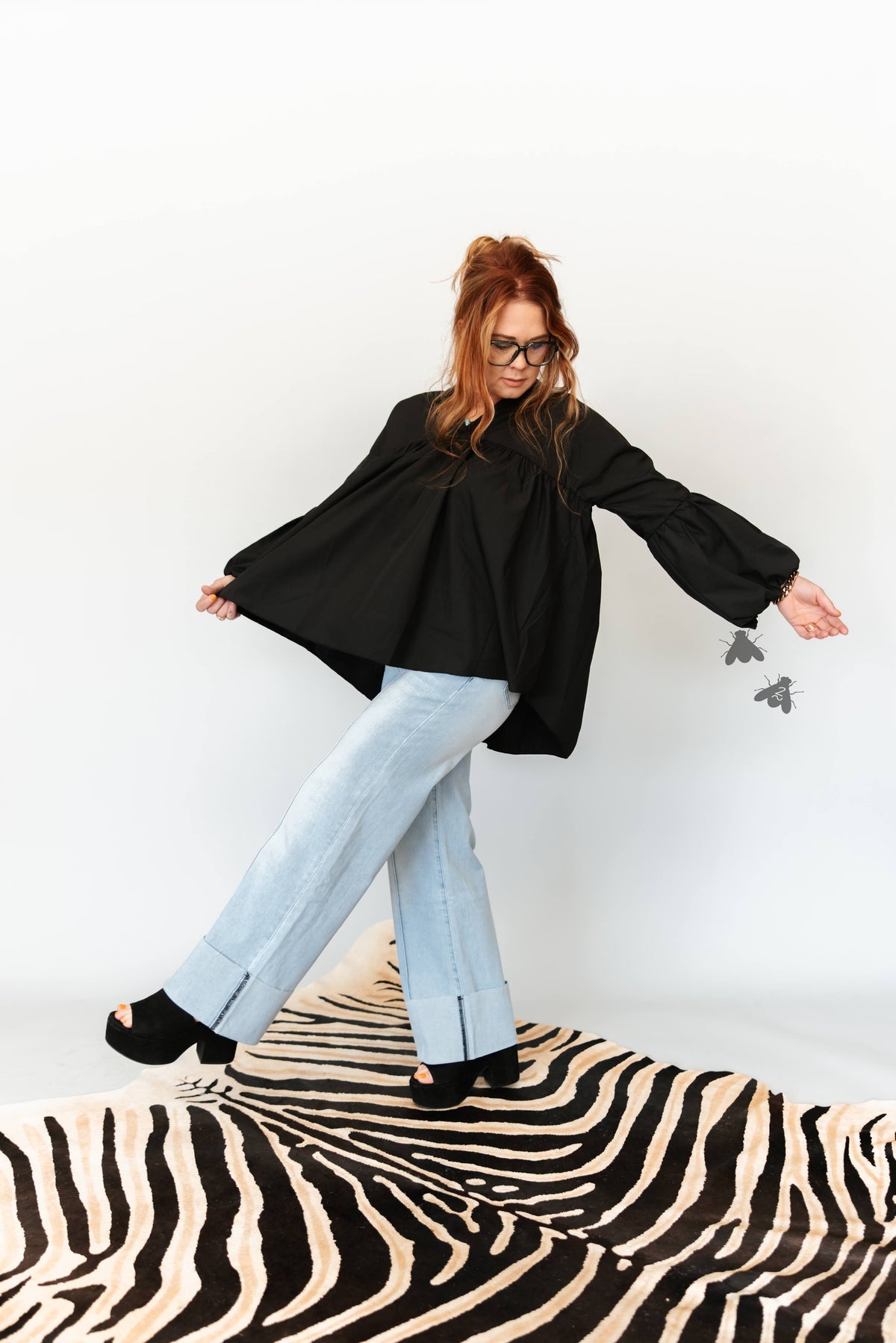 THE BRAZOS TOP *Black