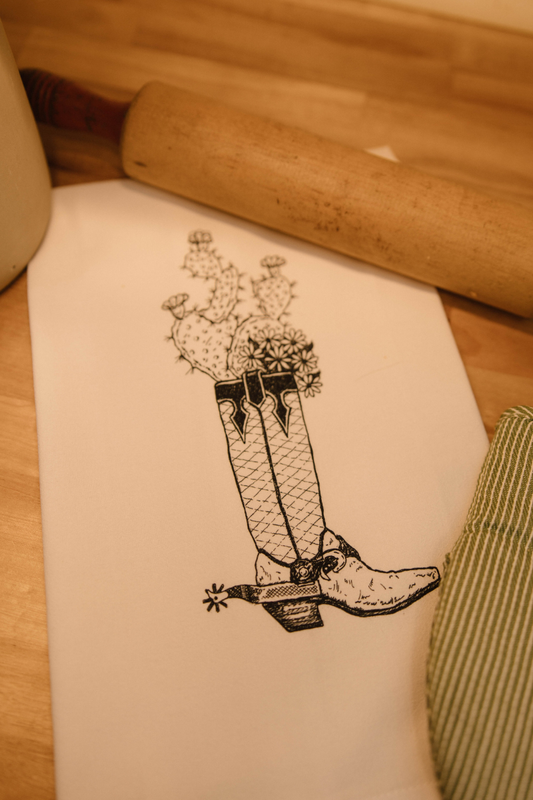 The Boots & Broncs Collection Tea Towels