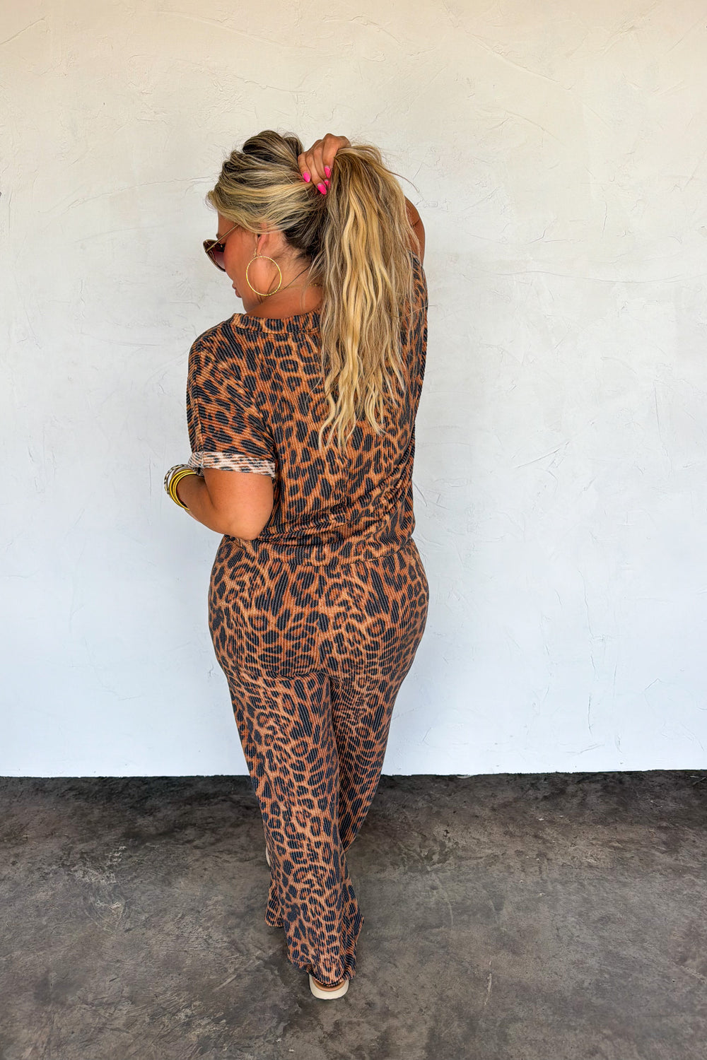 PREORDER- CHEETAH KELSEY PANT SETS