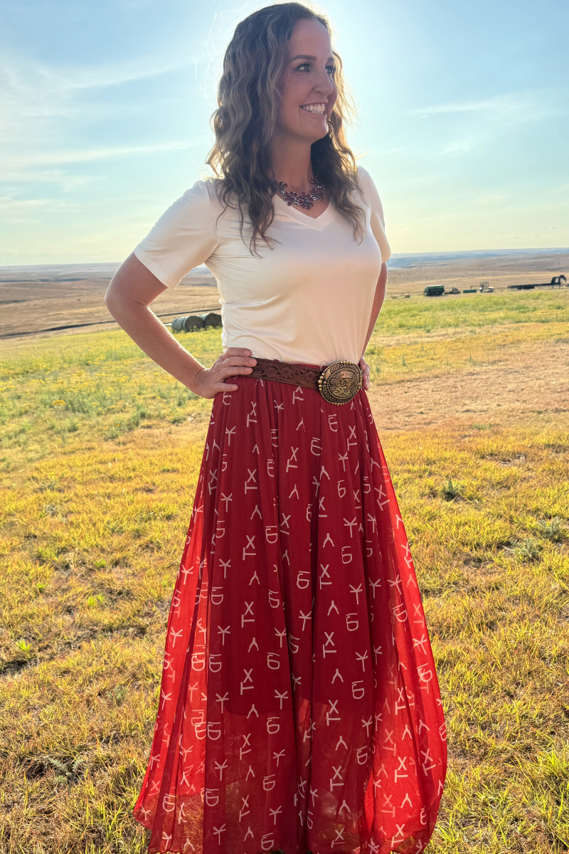 Red Dirt Brand Maxi Skirt