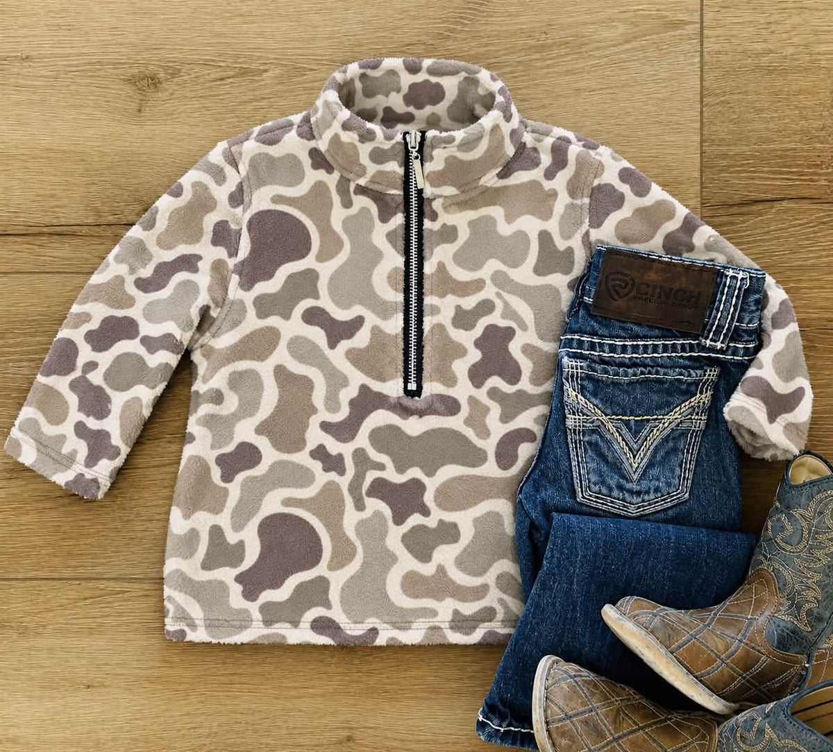 Kids Cowboy Pullover