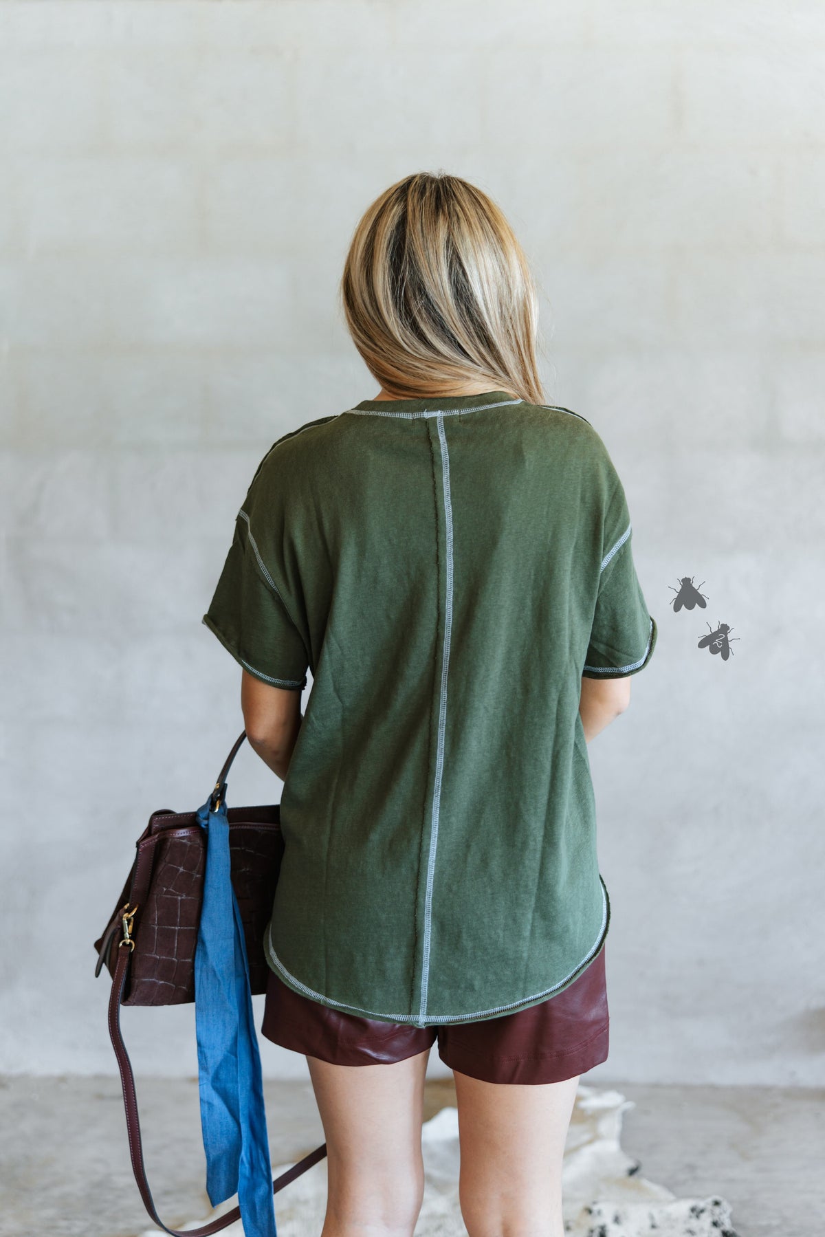 STAREDOWN STITCH *DARK TEE