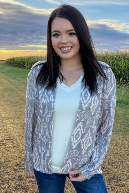 Smoke Over Sand Cardigan