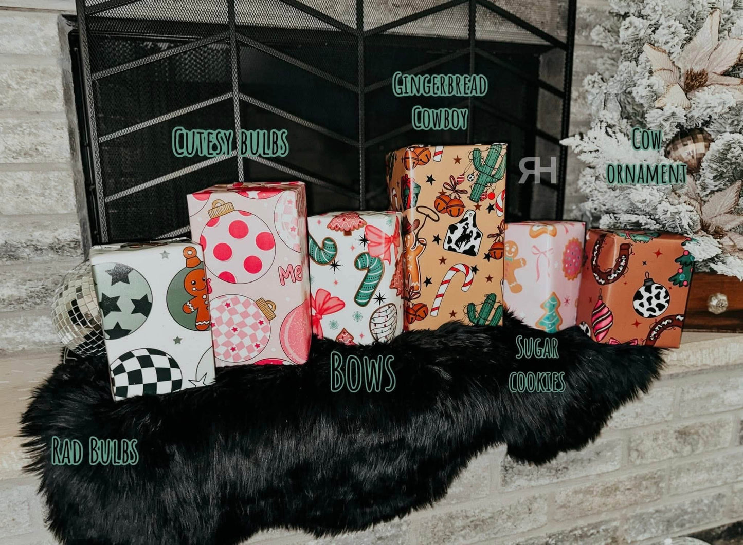Western Wrapping Paper