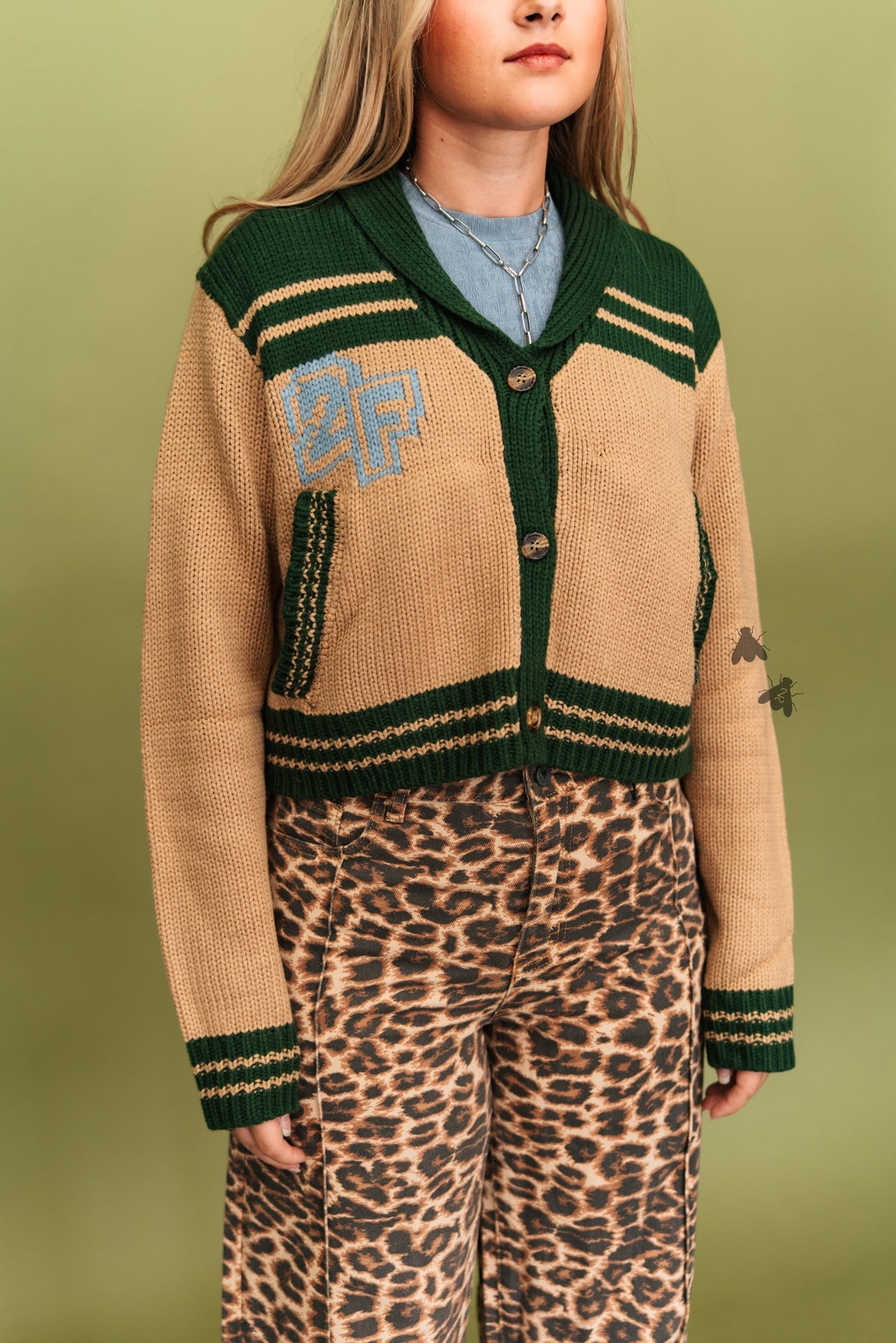 VINTAGE VARSITY SWEATER/CARDI