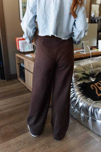 COWGIRL SOCIETY *MOCHA TROUSERS