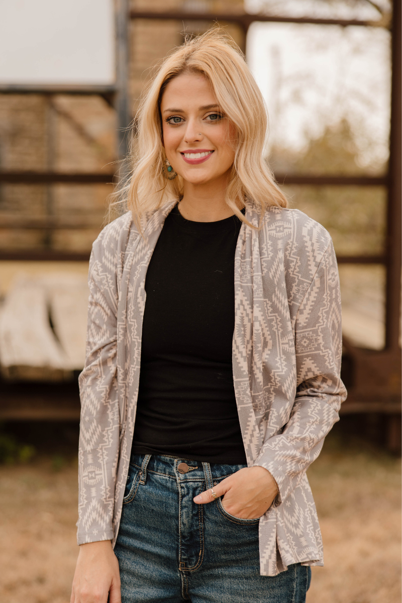Smoke Over Sand Cardigan