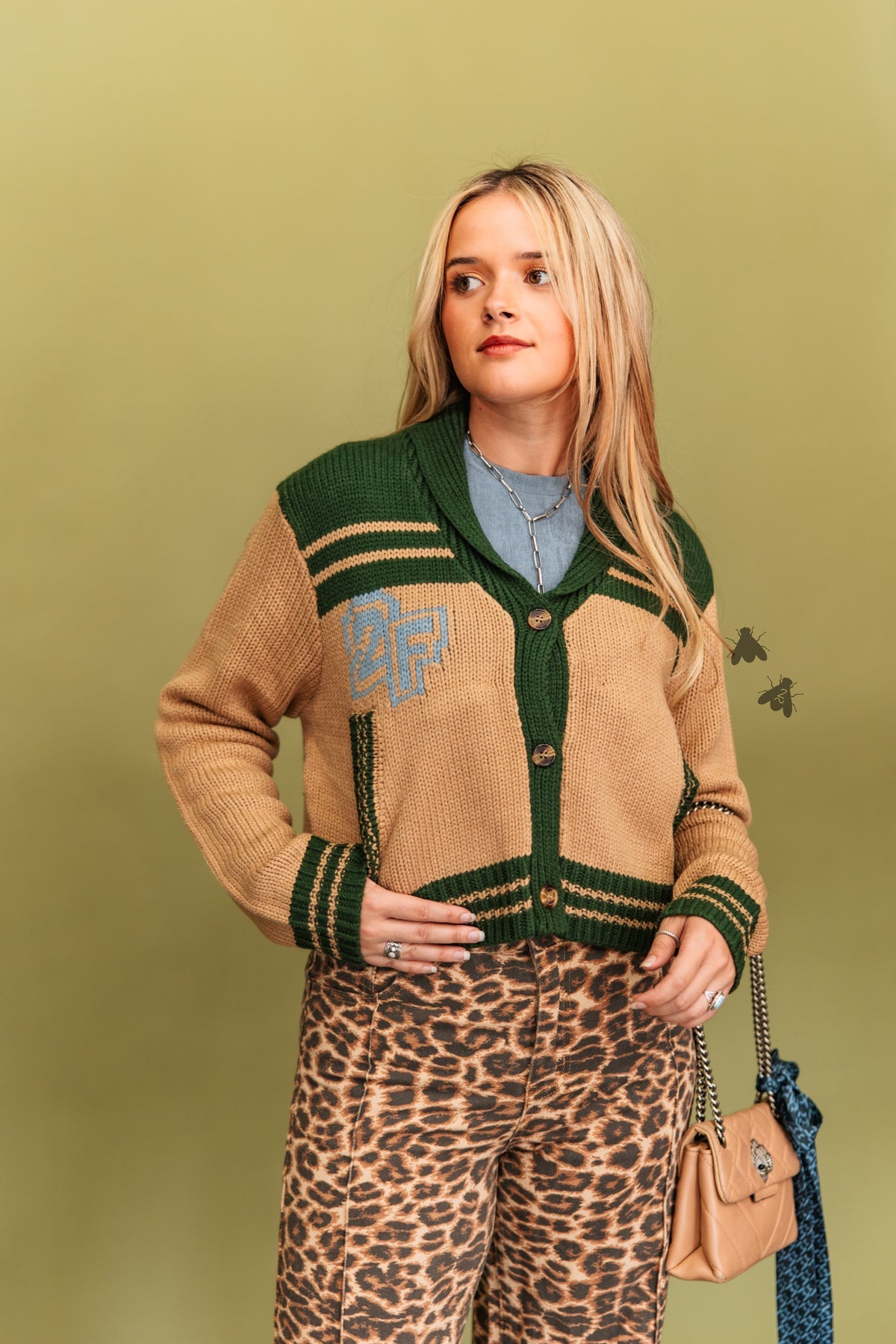 VINTAGE VARSITY SWEATER/CARDI