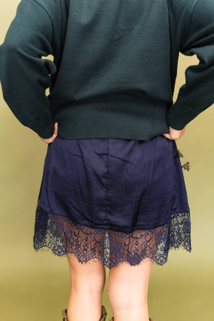 MY LACE EX-TENDy *NAVY 2.0 SKORT