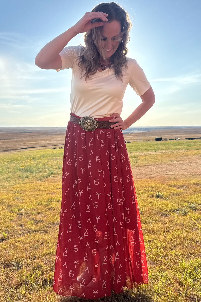 Red Dirt Brand Maxi Skirt