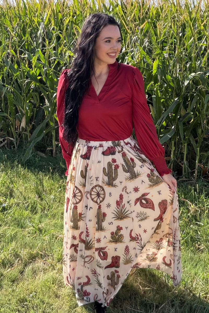 Homestead Honey Maxi Skirt