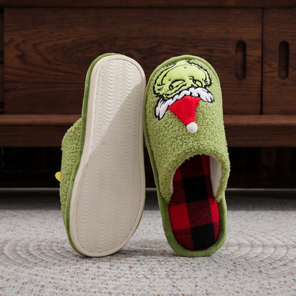 The Mean One Holiday Slippers
