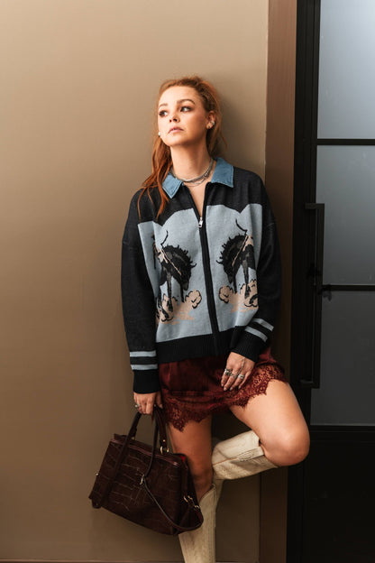 BRONC BLUES JACKET