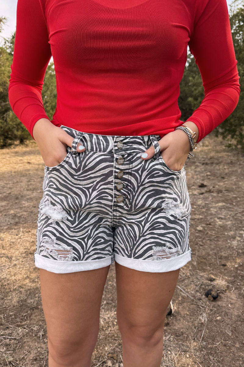 TENNESSEE WALKING SHORTS - ZEBRA