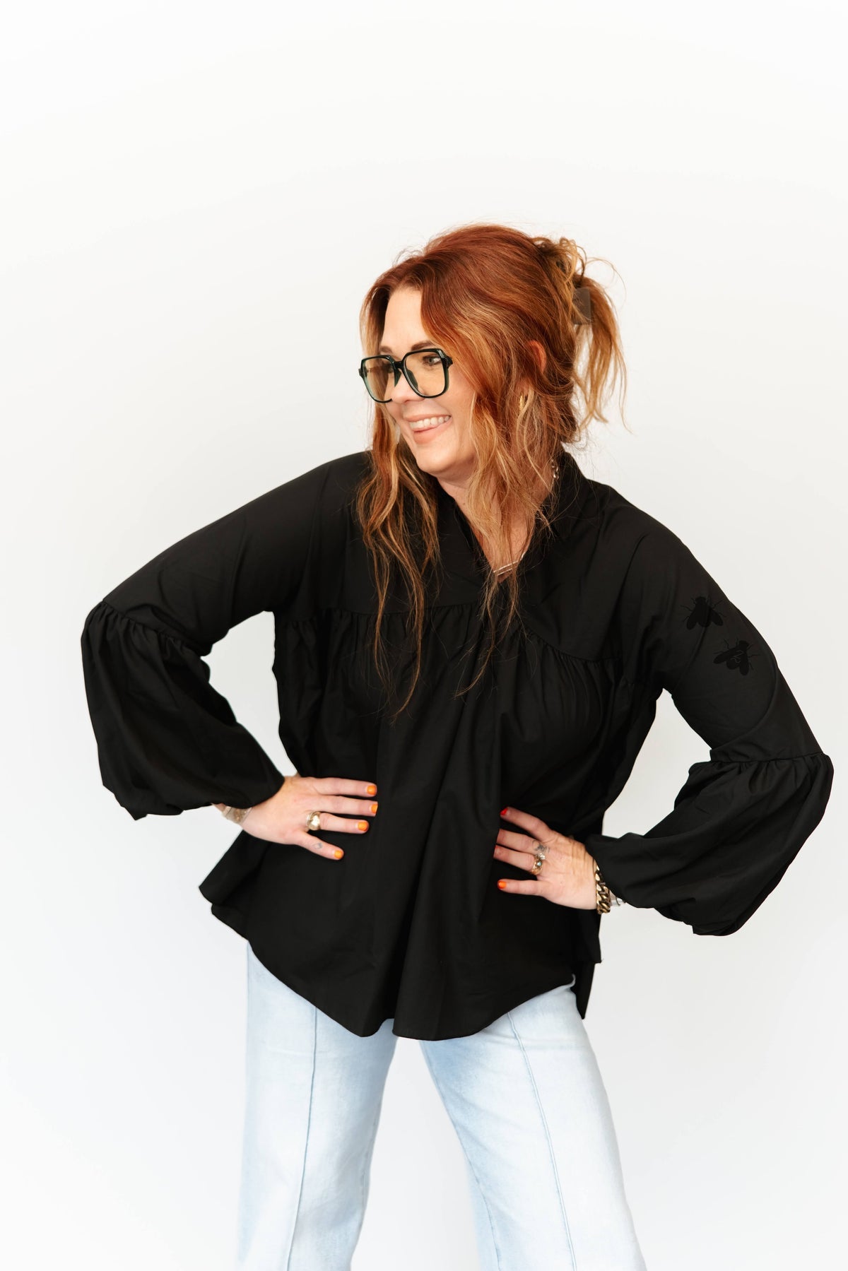 THE BRAZOS TOP *Black