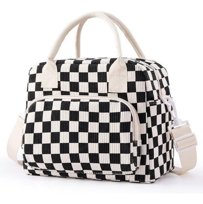 CORDUROY INSULATED LUNCH TOTE *pre order*