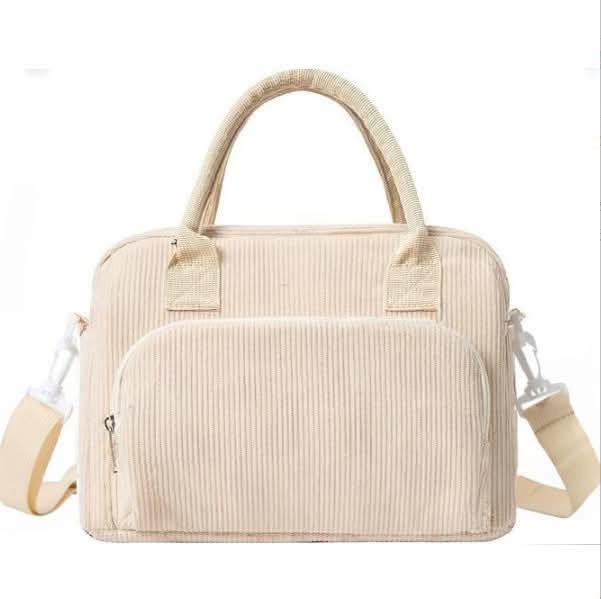 CORDUROY INSULATED LUNCH TOTE *pre order*