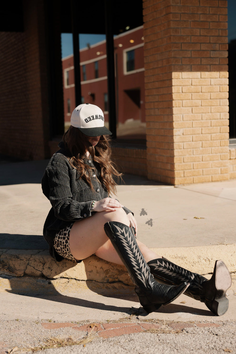 ACRES BUTTON UP *Midnight