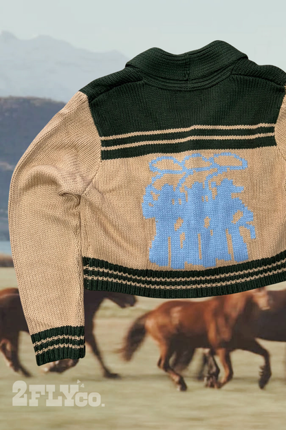 VINTAGE VARSITY SWEATER/CARDI