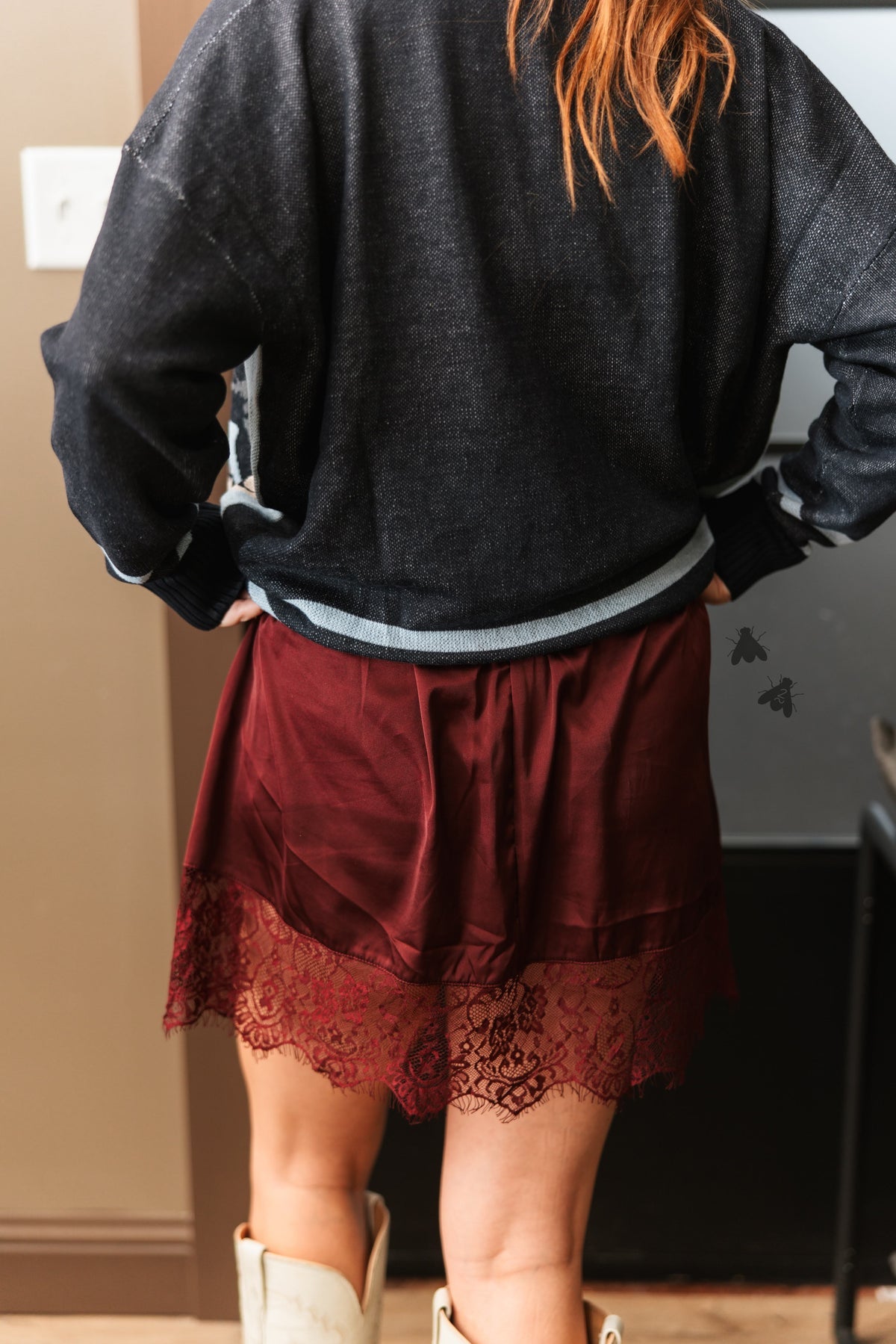 MY LACE EX-TENDy *WINE 2.0 SKORT