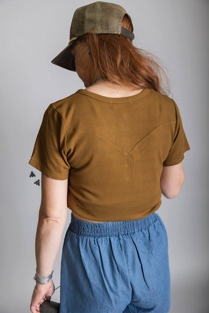 YOAKUM TEE *GOLDEN OLIVE