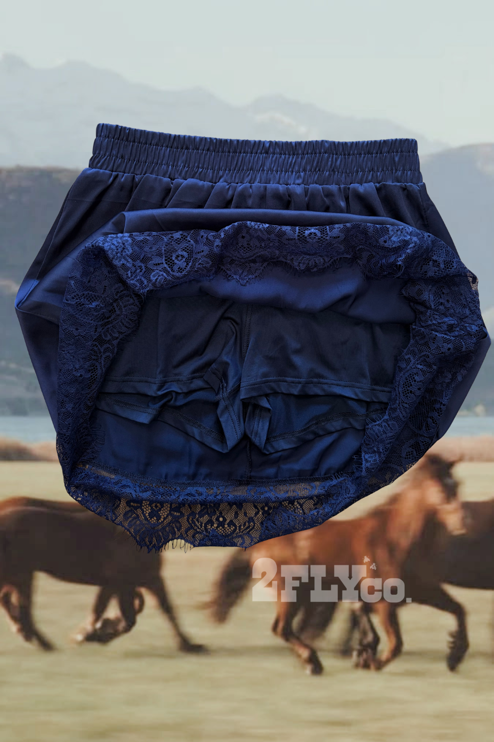 MY LACE EX-TENDy *NAVY 2.0 SKORT