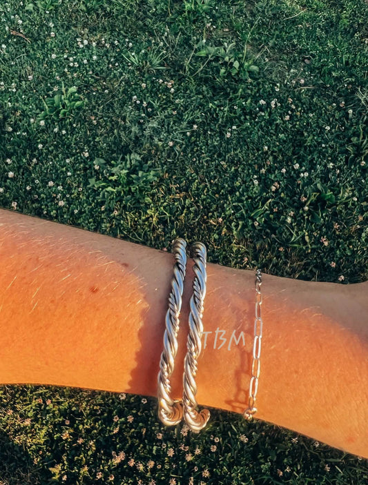 Brazen Twist Bracelets