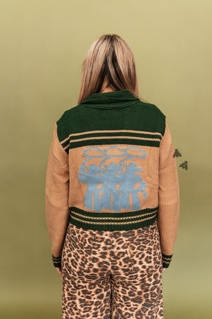VINTAGE VARSITY SWEATER/CARDI