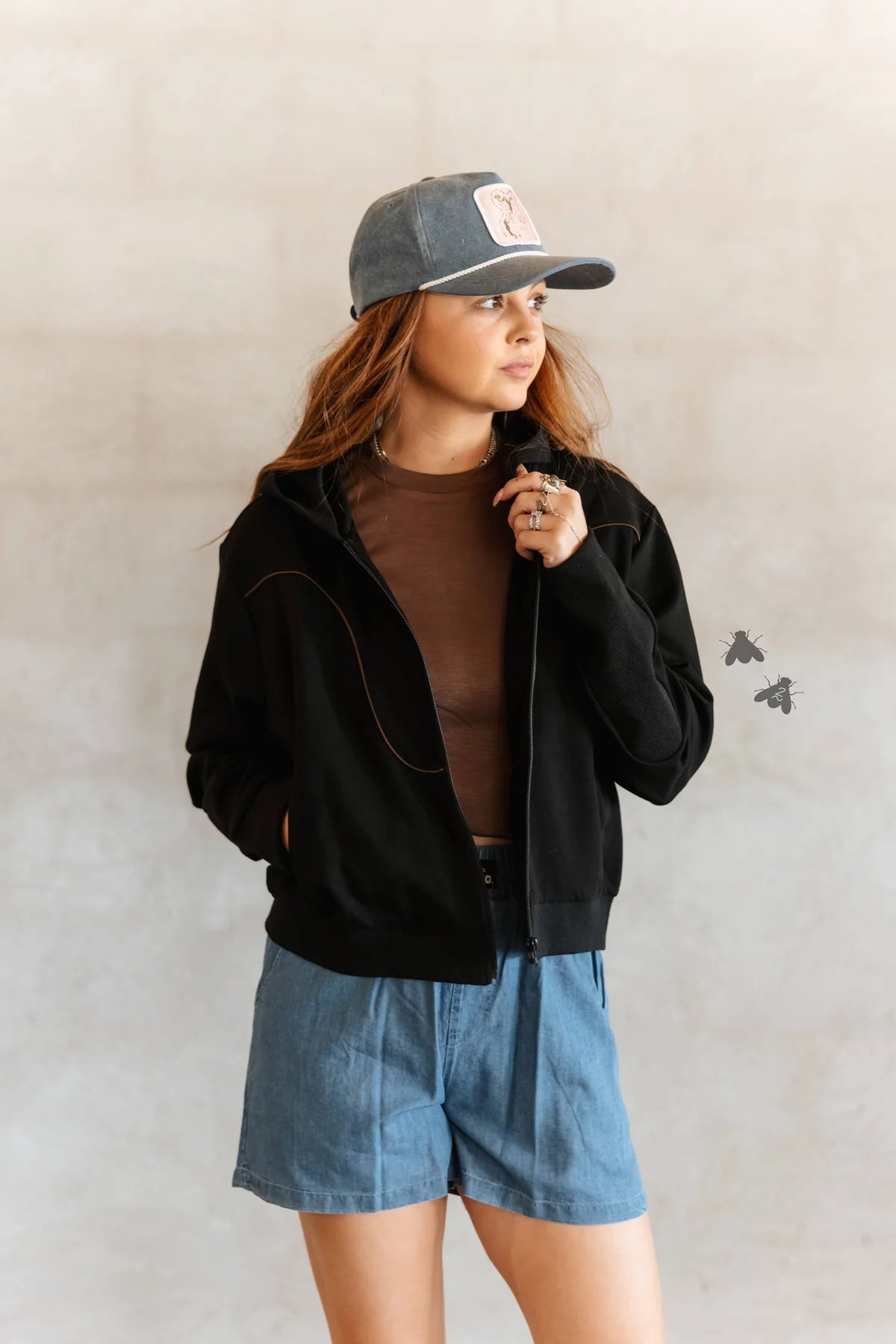 ZIP IT WESTERN *MIDNIGHT JACKET